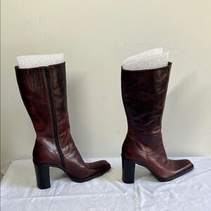 Steve Madden Dark Brown Heeled Boots